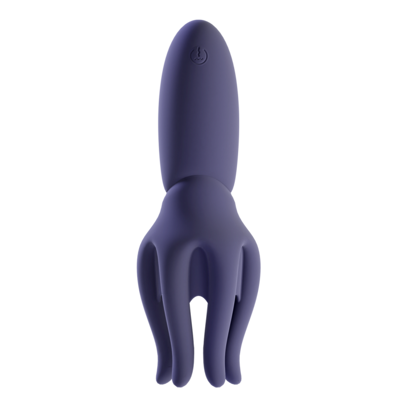 Вибратор для головки полового члена "Galaku Octopus-X" фиолетовый 