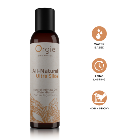 Гель на водной основе "Orgie All-Natural Ultra Slide" супер нежный, 150ml 