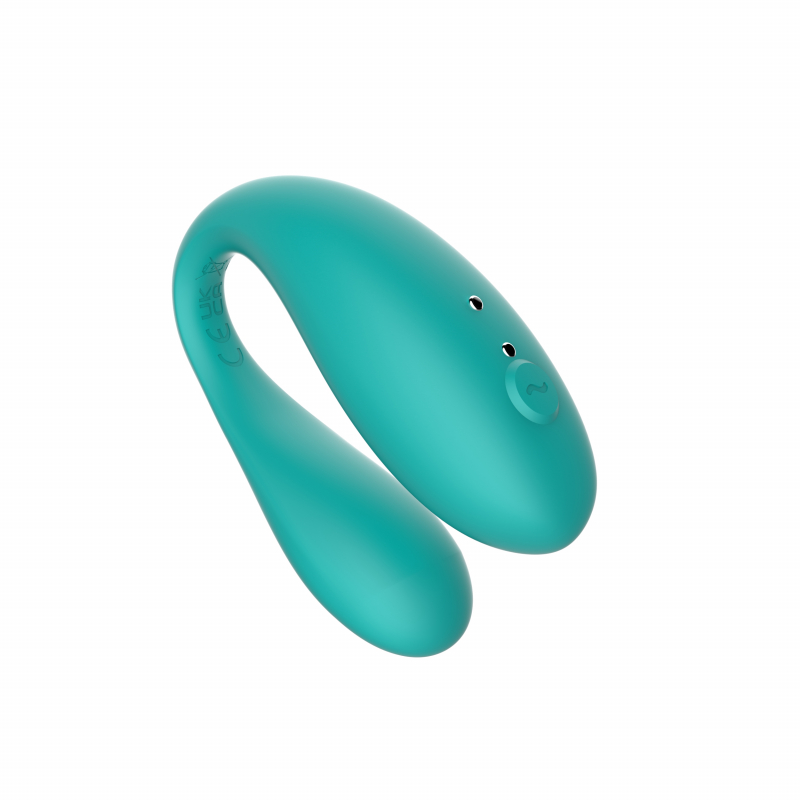 Вибратор для двоих + приложение "Amovibe Twin" мята 